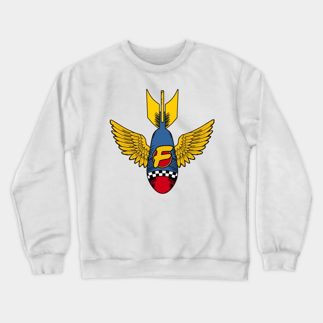 The F Bomb Crewneck Sweatshirt by SimonBreeze